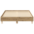 sengestel uden madras 135x190 cm konstrueret træ kunsteg