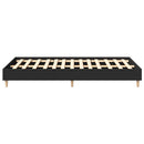 sengestel uden madras 120x190 cm konstrueret træ sort