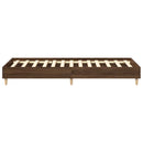sengestel uden madras 90x190 cm konstrueret træ brunt eg