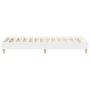 sengestel uden madras 75x190 cm konstrueret træ hvid