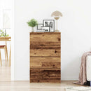 skænk 60x35x98,5 cm konstrueret træ gammelt træ-look