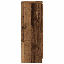 skænk 60x35x98,5 cm konstrueret træ gammelt træ-look