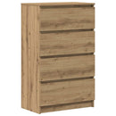 skænk 60x35x98,5 cm konstrueret træ kunsteg