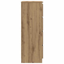 skænk 60x35x98,5 cm konstrueret træ kunsteg