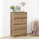 skænk 60x35x98,5 cm konstrueret træ kunsteg