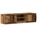 TV-skab gammelt træ 140x40x36 cm konstrueret træ