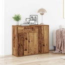 skænk 88x30x70 cm konstrueret træ gammelt træ-look