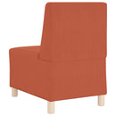 Modulsofa enhed uden arme Orange 55 x 74 x 82 cm Velourstof