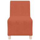 Modulsofa enhed uden arme Orange 55 x 74 x 82 cm Velourstof