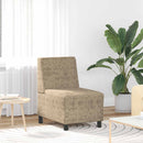 Modulsofa enhed uden arme Lysegrå 55 x 74 x 82 cm