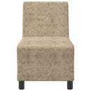 Modulsofa enhed uden arme Lysegrå 55 x 74 x 82 cm