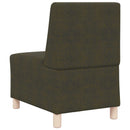Modulsofa enhed uden arme Army Grøn 55 x 74 x 82 cm