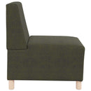 Modulsofa enhed uden arme Army Grøn 55 x 74 x 82 cm