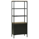 Highboard med skuffe Brun 70 x 35 x 180 cm Massivt mangotræ