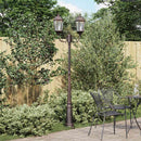 Have Lys Bronze 68 x 20 x 235 cm Aluminium og Glas