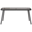 Have Spisebordssæt med pude 2 pcs Sort polyrattan
