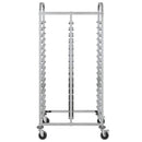 bakkevogn med 32 GN beholdere 75x55x162,5 cm rustfrit stål