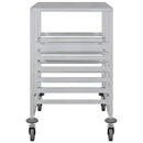 bakkevogn med 12 GN beholdere 75x55x87 cm rustfrit stål