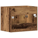 badeværelsesvaskeskab 60x38,5x46 cm konstrueret træ antikt træ