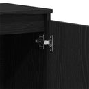 Sideboard med skuffe Sort 102 x 35 x 60 cm Konstrueret træ