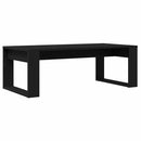 Sofabord Sort eg 102 x 50 x 35 cm Konstrueret træ