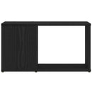 tv-bord 60x24x32 cm konstrueret træ sort egetræsfarve