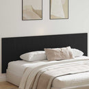 Senge Hovedgærde Sort eg 160 x 1.5 x 80.5 cm Konstrueret træ