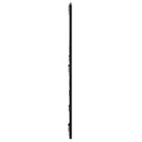 Senge Hovedgærde Sort eg 160 x 1.5 x 80.5 cm Konstrueret træ