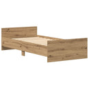 sengeramme 75x190 cm uden madras konstrueret træ kunsteg