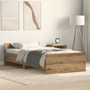 sengeramme 75x190 cm uden madras konstrueret træ kunsteg