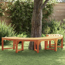 Træ Bænk 4-Antal sæder 210 x 80 x 45 cm Massiv Eucalyptus Træ