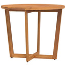havespisebord rundt Ø90x75 cm massivt træ akacie