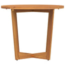 havespisebord rundt Ø90x75 cm massivt træ akacie