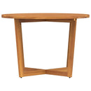 havespisebord rundt Ø110x75 cm massivt træ akacie