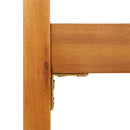 havestole 2 stk. 50x53x80 cm massivt træ akacie
