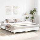 sengestel uden madras 200x200 cm konstrueret træ hvid