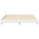 sengestel uden madras 200x200 cm konstrueret træ hvid