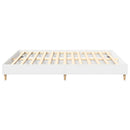 sengestel uden madras 200x200 cm konstrueret træ hvid