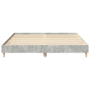 sengestel uden madras 200x200 cm konstrueret træ betongrå