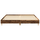 sengestel uden madras 200x200 cm konstrueret træ antikt træ