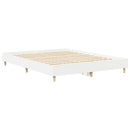 sengestel uden madras 150x200 cm konstrueret træ hvid