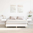 sengestel uden madras 150x200 cm konstrueret træ hvid