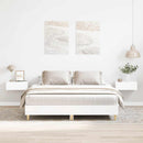 sengestel uden madras 140x200 cm konstrueret træ hvid