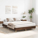 sengestel uden madras 140x200 cm konstrueret træ brunt eg