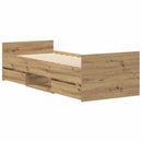 sengeramme 90x200cm uden madras konstrueret træ kunsteg