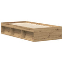sengeramme 90x200cm uden madras konstrueret træ kunsteg