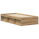 sengeramme 90x200cm uden madras konstrueret træ kunsteg