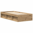 sengeramme 90x190cm uden madras konstrueret træ kunsteg