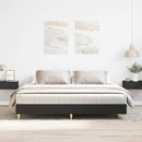 sengestel uden madras 180x200 cm konstrueret træ sort