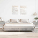 sengestel uden madras 180x200 cm konstrueret træ betongrå